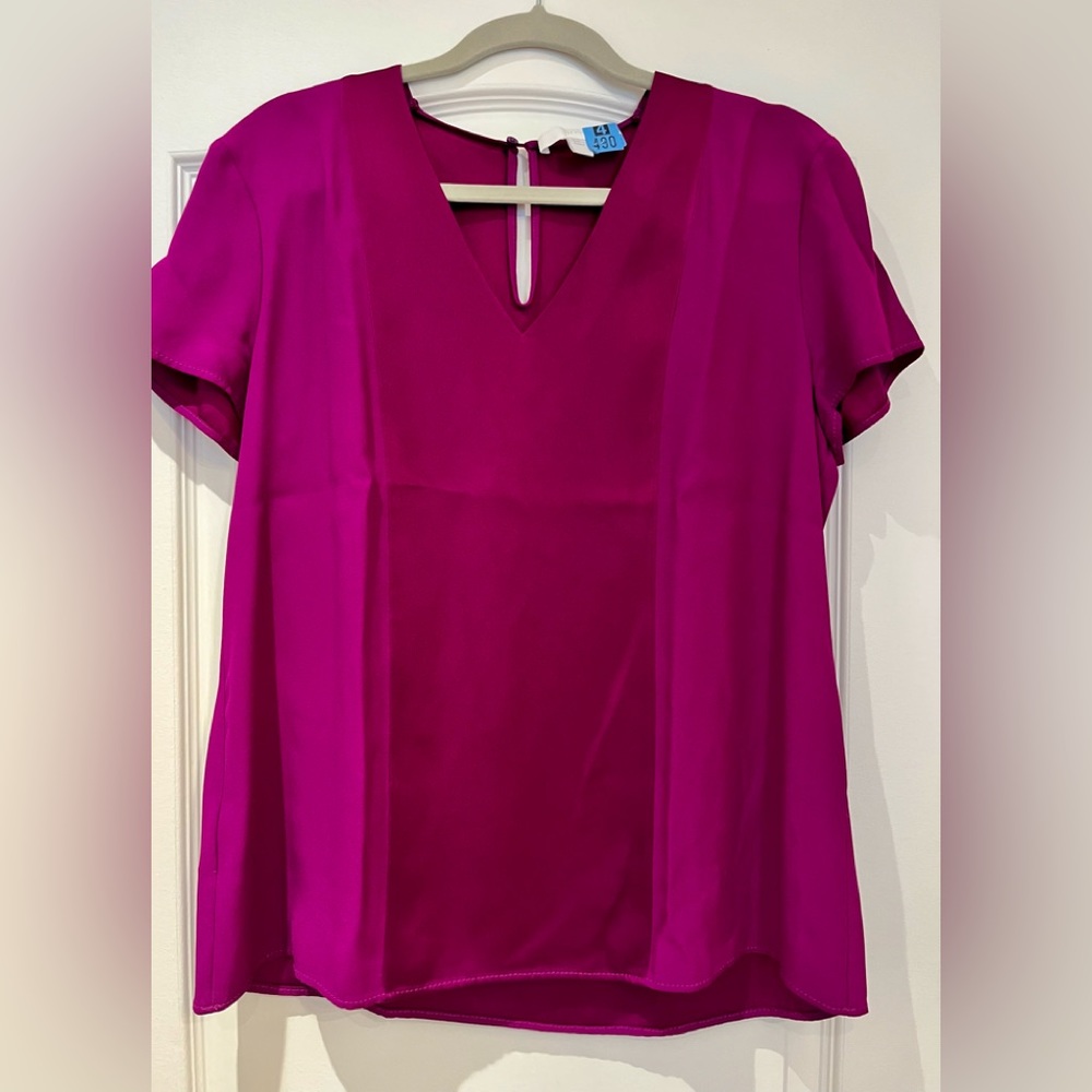 Magenta top
